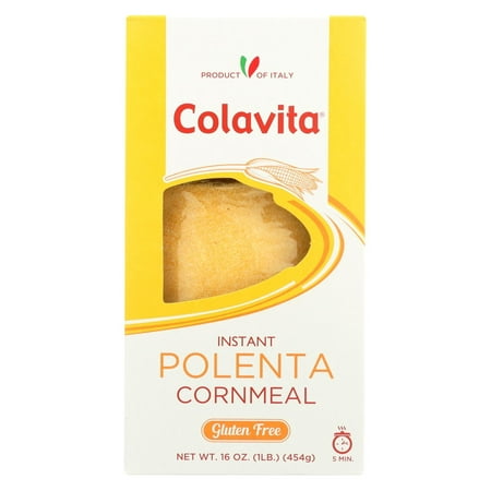 Colavita Polenta Cornmeal - 16 oz (Best Cornmeal For Polenta)