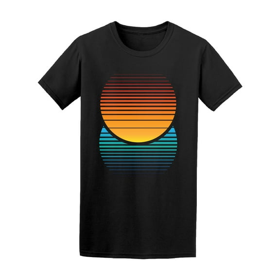 Day And Night Abstract Art T-Shirt Men -Image by Shutterstock, Male Medium