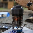thumbnail image 4 of WREESH Mini Réchaud de Chauffage Extérieur en Acier Inoxydable pour Tente, Réchaud de Camping Portable, 4 of 9