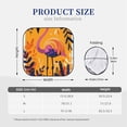 thumbnail image 3 of Fotbe Vibrant Flamingo Illustration 2-Piece Car Windshield Sun Shade | Sun Blocker for Car Windshield | Foldable Automotive Interior Accessories for Sun Protection-Medium, 3 of 7