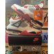 thumbnail image 1 of Ni - ke Jordan 4 Retro Fire Red Size 8.5, 1 of 5