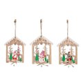 thumbnail image 2 of Matsuzay Árbol de Navidad colgante regalo multiusos hogar artesanía Navidad adornos Festival colgantes accesorios escena diseño Kits de decoración para fiestas Alce, 2 of 6