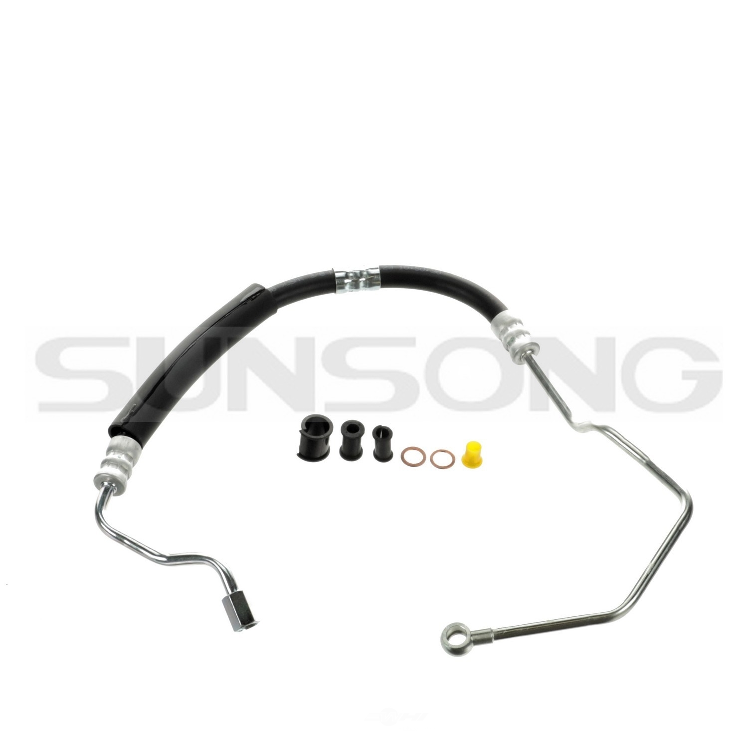 Sunsong 3405436 Power Steering Pressure Line Hose Assembly