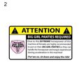 thumbnail image 2 of Gwong Decoración hogareña Etiqueta engomada del coche de la patrón de las mujeres creativas Impermeable para aplicar la etiqueta engomada del vehículo PVC para el estilo automático Gwong 21073563, 2 of 6