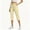 #Beige, variant on Women's Drawstring Elastic Waist Cargo Capri Pants,Casual Cropped Trousers with Multi Pockets for Summer Wear,Beige,Women's Capri L