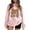 Pink, variant on Fiaer Thanksgiving Sweatshirts for Women Letter Bow Graphic Plus Size Pullover Loose Fit Crew Neck Long Sleeve Tops Dark Gray M