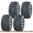 thumbnail image 1 of 2006-2007 United Motors Moontrax 50R ATV complete Set of tires 16x8-7 4PR, 1 of 4