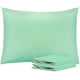 thumbnail image 1 of NTBAY Juego de 2 fundas de almohada estándar, 100% microfibra cepillada de 1800 hilos, súper suaves y acogedoras, resistentes a las arrugas, a la decoloración y a las manchas con cierre de sobre, fund, 1 of 4