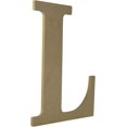 thumbnail image 2 of MPI Wood 8" Letter Classic Font L, 2 of 3