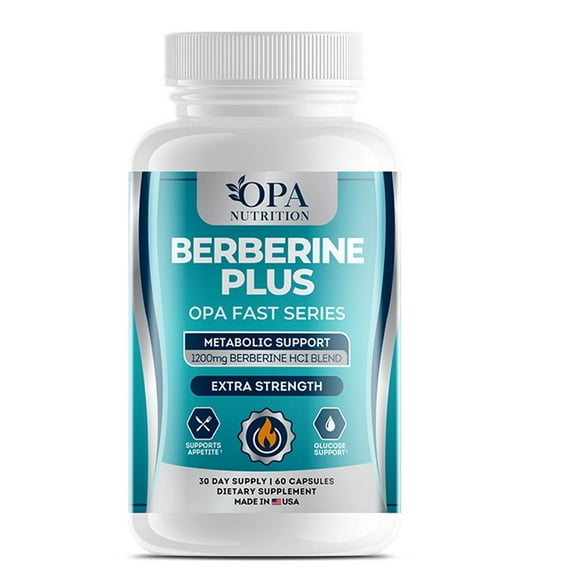 OPA Berberine Plus Plant-Based Metabolic Support 60ct