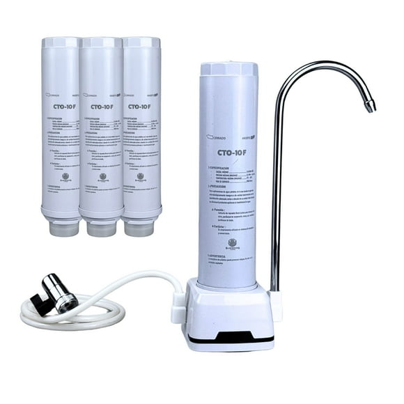 Bluespring: Filtro De Agua Con 4 Años De Cartuchos Incluido.