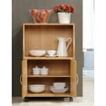 thumbnail image 4 of Hodedah Kitchen Cart in Beech, 4 of 4