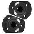 thumbnail image 1 of FAGINEY Deck Side Mount Base, Plastic Boat Deck Side Mount Base Universal DIY Easy Mounting Canoe Kayak Accessory With Screw, 1 of 8