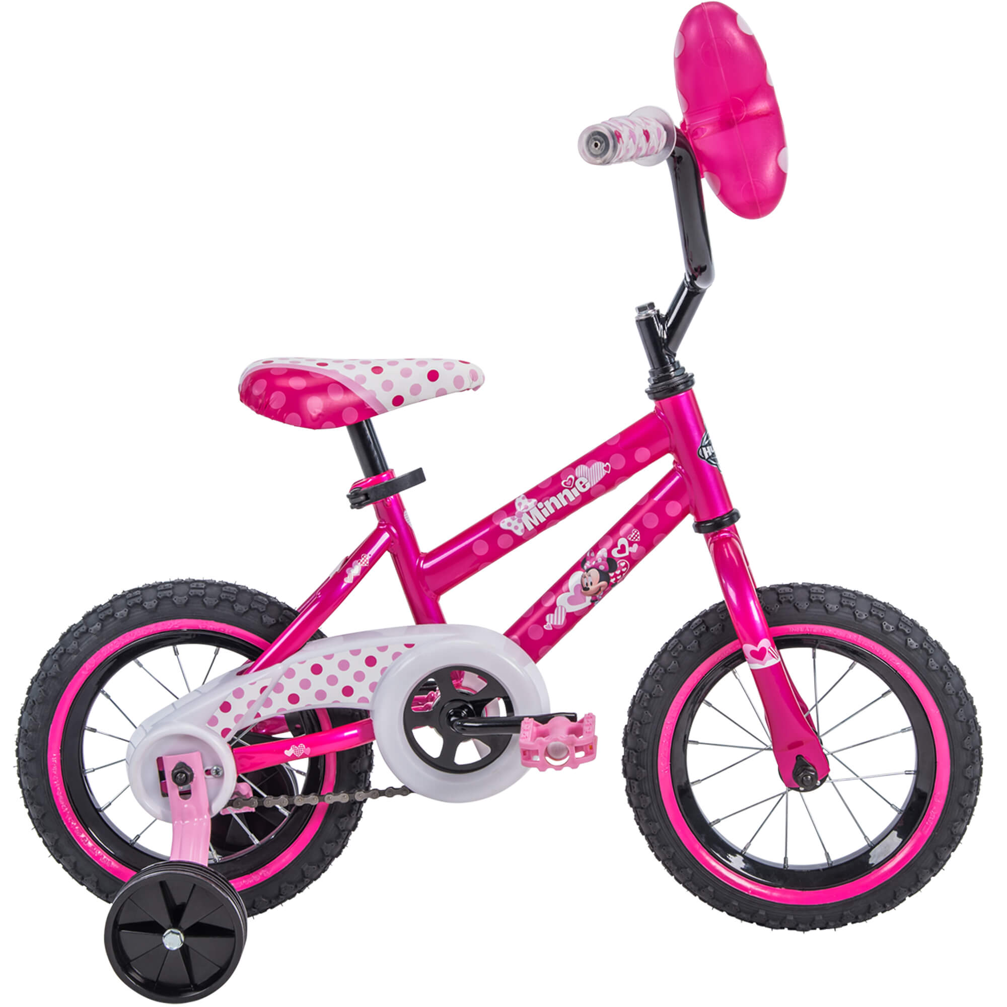 Disney Minnie Mouse 12-inch Bike by Huffy, Pink - image 2 of 6
