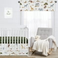 thumbnail image 3 of Jungle Semi-Sheer Window Valance by Sweet Jojo Designs, 3 of 6