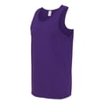 thumbnail image 2 of Heavy Cotton Tank Top, XL, Purple, 2 of 3