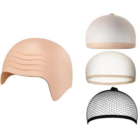 High - Quality Halloween Bald Cap Bald Head Hat Head Wig Cap Latex Bald Cap Costume Accessory for Adults Halloween Theme Party Cosplay ensuring long - lasting use. Grab one now!
