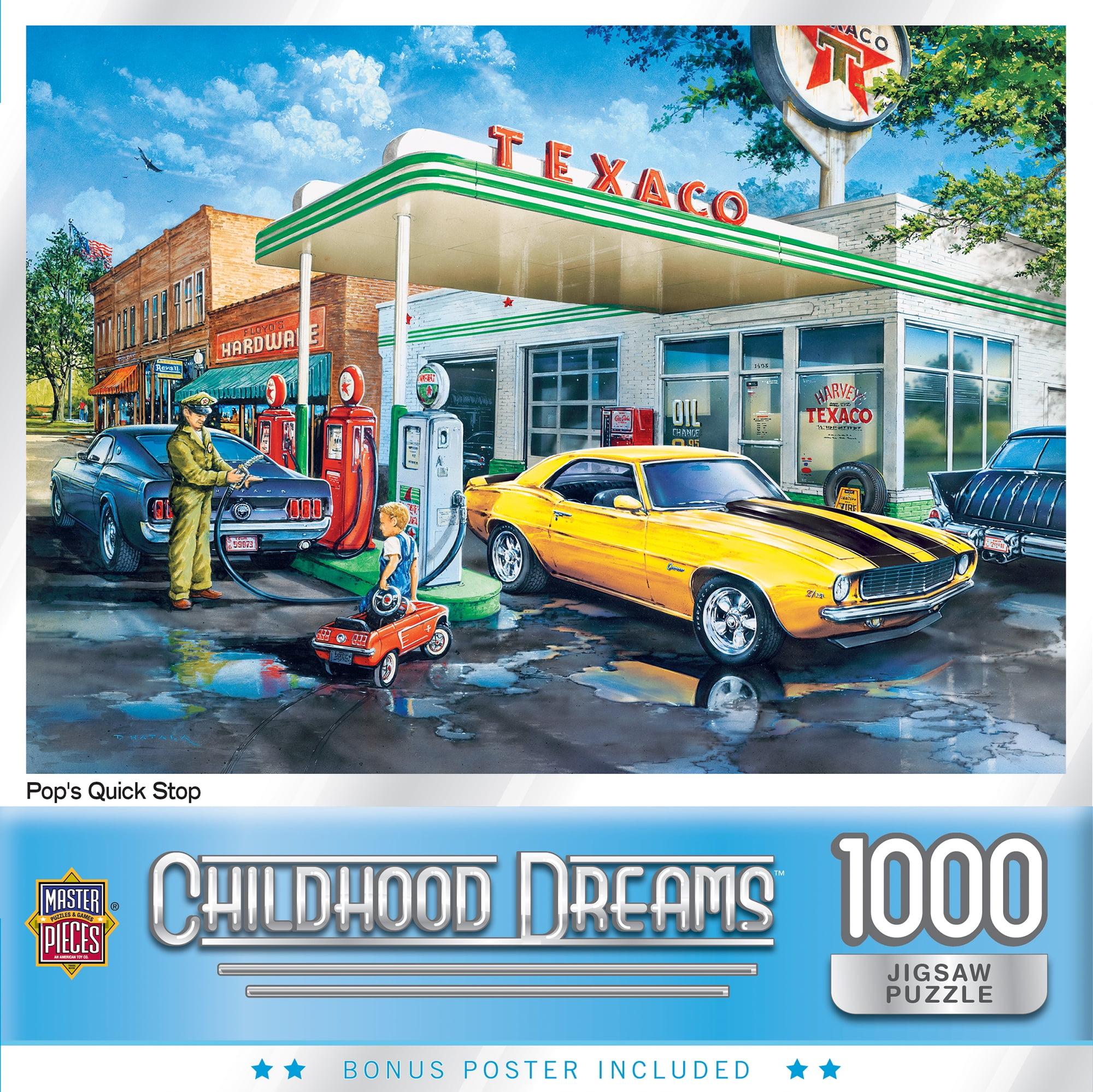 Springbok's 1000 Piece Jigsaw Puzzle Dream Garage