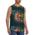 thumbnail image 2 of Kdxio Mandala for Men's Muscle T-shirt,Sleeveless for Workout Running Athletic Gym Lounge Casual, 2 of 7