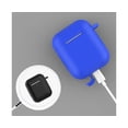 thumbnail image 3 of Silicone Mini Earphone Protective Case Storage Box with Lanyard for Air-Pods 1 2-Grey, 3 of 5