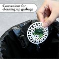 thumbnail image 5 of 2 Pcs Plastic Sink Strainer, White Drain Hair Catcher Hair Plug Hole Sink Filter for Kitchen Bathroom Bathtub Shower, 5 of 5