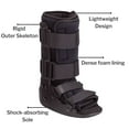 thumbnail image 2 of Ossur Pediatric Walking Boot Surgical Shoe - Easy Hook and Loop Strap, Left or Right Foot - Black, Small, 1 Ct, 2 of 4