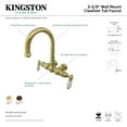 thumbnail image 2 of Kingston Brass CC3003T5 Vintage 3-3/8 Wall Mount Clawfoot Tub Filler, 2 of 2
