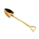 thumbnail image 3 of 6X Dorado Cuchara Pala Pequena de Acero Inoxidable 304 Creativa Vajilla Chapada en Dorado de Diseno Cuchara de Cafe Cuchara de Miel Sopa Helado Cuchara Agitadora Delicada, 3 of 4