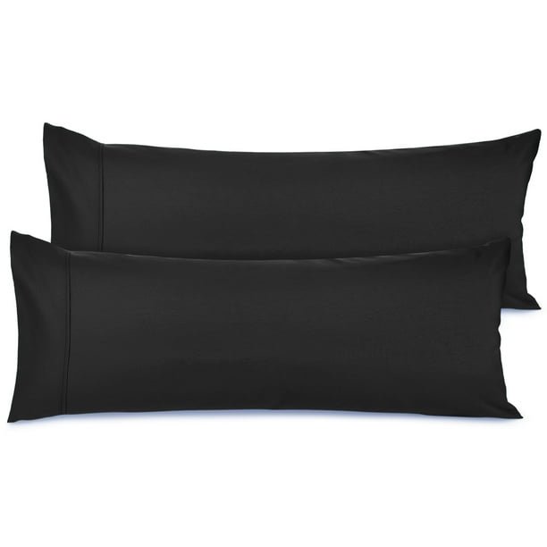 Nestl Body Pillow Case, Microfiber Body Pillow Covers, Body Pillowcase Size (20"x54"), Set of 2