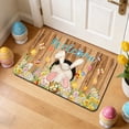 thumbnail image 4 of Easter Door Mat Non Slip Absorbent Floor Rug, Washable Kitchen Mat for Entrance Porch Bathroom Decor, Holiday Themed Indoor Outdoor Carpet for Home(M), 4 of 6