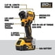 thumbnail image 2 of Destornillador de impacto DEWALT Atomic 20V MAX* 1/4 pulgadas y 3 velocidades DCF850P2, 2 of 8