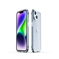 thumbnail image 1 of SaniMore for iPhone 14 6.1 "2022 Metal Bumper Frame + Lens Protector Case Heavy Duty Protectiive Anti-shock Drop Resistant Wear-resistant Ultra-thin Design for Women Men For iPhone 14, Blue, 1 of 13