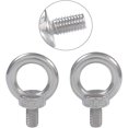 thumbnail image 5 of M6x11 304 Stainless Steel Male Thread Lifting Eye Ring Eye Bolt Eye Bolt Screw Machines Shoulder 10pcs, 5 of 5