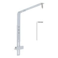 thumbnail image 2 of Fish Tank Drop Light Mount Aquarium Light Stand Kit Holder Accessory,Aquarium Light Holder Adjustable Clear Fish Tank LED Light Riser Stand for Terrarium Fish Tank Lamp, 2 of 7