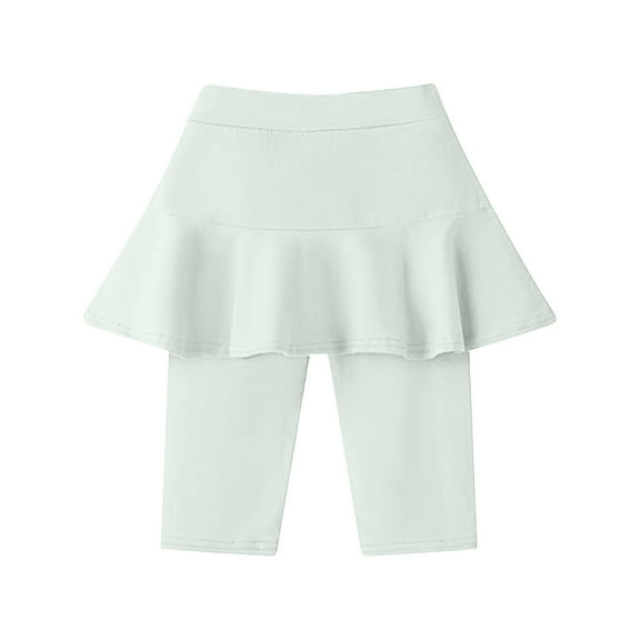 Liyamei Girls Fleece Lined Tights Kids Warm Thermal Winter Thick Leggings Pantyhose Fake Translucent Pants for School Dress Size Beige 7-10 years