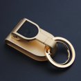 thumbnail image 2 of PENGXIANG Key Chain Clip Zinc Alloy Belts Hanging Fashion Portable Home Keychain Buckle Portable Backpack Wallet Pendant for Man Silver, 2 of 10