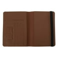 thumbnail image 2 of Unique Bargains 1 Pc Passport Holder Simple Elastic Strap Passport Sleeve Brown, 2 of 5