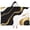 Black and Gold-1, variant on White and Copper Marble Pattern Teens Hooded Bath Towel Wrap for Ages 3 To 12,Quick Dry Lightweight Soft Microfiber Bath Beach Pool,50"x30"