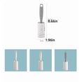 thumbnail image 3 of 1 PC Portable Sticky Lint Roller with Long Handle, 60 Sheets Tear-Off Pet Hair Lint Roller Extra Sticky Lint Remover for Clothes, Furniture, Carpet and Pet Owners,Gray, 3 of 6