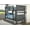 Dark Grey, variant on Donco Kids Twin over Twin Mission Bunk Bed with Pullout Twin Trundle, Dark Grey