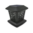 thumbnail image 2 of Gnmfd Solar Post Lights Outdoor Fence Cap LED Light White Black Warm White Flame Colorful Solar Powered Garden Patio Courtyard Walkway Porch Outdoor Decorations Christmas Lights Outdoor, 2 of 9