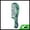Dark Green, variant on Unique Bargains Durable Marble Texture Large Tooth Comb 1 Pc White