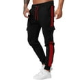 thumbnail image 2 of Vedolay Sweatpants for Men Fashion Sport Baggy Pants Jogger with Pockets Red,S, 2 of 2