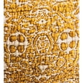 thumbnail image 3 of Plutus 20" x 20" Golden Cosmo Textured Luxury Throw Pillow in Gold and Beige, 3 of 3