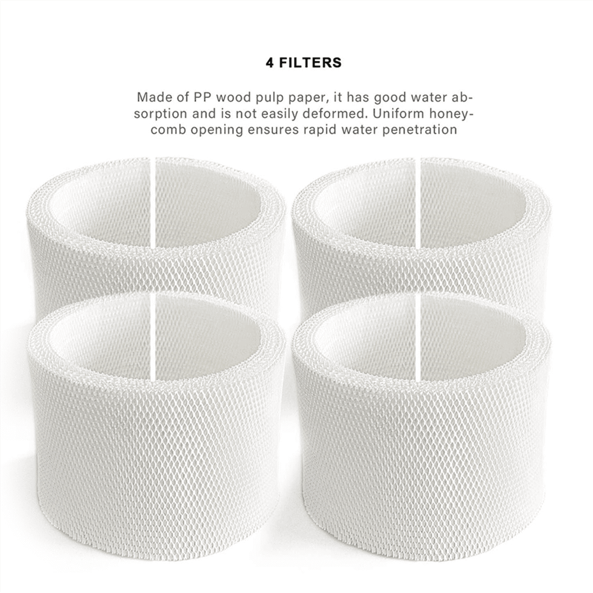 MAF1 Humidifier Wick Filter Replacement for MAF1 for MA0950, MA1200, MA1201 4Pack