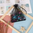 thumbnail image 5 of HRX Package Organza Bags 100pcs Gift Pouches Mesh Candy Bags Jewelry Gift Pouches Drawstring for Christmas Party 6x9 inch(Black), 5 of 8
