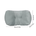thumbnail image 3 of Lumbar Support Pillow for Chair and Car – Ergonomic Waist Cushion for Back , Office, Home, Dorm, Travel and Nap, 3 of 6