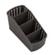 thumbnail image 1 of Caja organizadora, Multi-Grid Rattan Desktop Cosmetics Desktop Cajas de Almacenamiento de Escritorio(Negro) Ecomeon no, 1 of 6