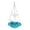 Blue, variant on Purple Solar Powered Floating Bird Bath Outdoor Garden Feeder With 4 Spray Nozzles 1Pc Hanging Water Fountain For Yard Patio Decoration Attracts Birds