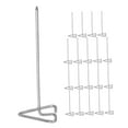 thumbnail image 4 of Soimiss 20Pcs Plated Silver Stainless Steel Skewers for Bbq Practical Reusable Roasting Skewers, 4 of 8